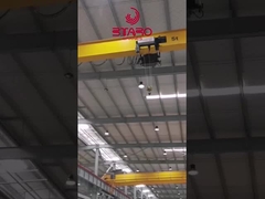 Workshop1-10ton tek kirişli EOT gezer vinç Avrupa standardı OEM elektrikli gezer vinç