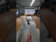 5t 5-40m Span Top Running Trolley ile Çift Girder Kiremit