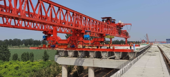 Köprü Yapımında Kullanılan Makas Tipi 100T Köprü Montaj Makinaları