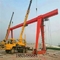 Pulley Free Single Beam Gantry Crane Mobil Açık 50 Ton Heavy Duty