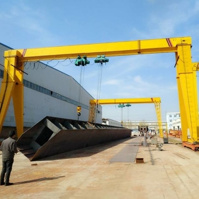 Özelleştirilmiş Çift Kirişli Gezer Köprülü Vinç 20 Ton
