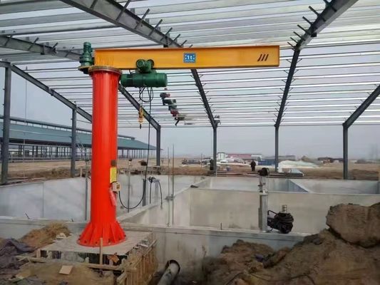 Zorlu Çalışma Ortamları için 500-1000kg Kaldırma Kapasitesi ve 0.8-8m/dak Kaldırma Hızı ile A5 Sınıfı Jib Vinç Halatı