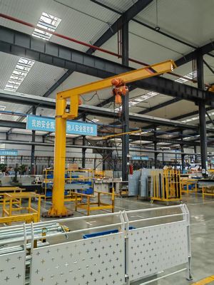 Zorlu Çalışma Ortamları için 500-1000kg Kaldırma Kapasitesi ve 0.8-8m/dak Kaldırma Hızı ile A5 Sınıfı Jib Vinç Halatı