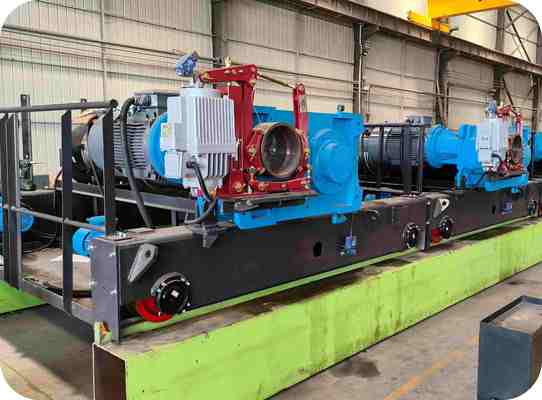 Yükleyici fren sistemi/yükleyici fren cihazı/köprü vinçleri ve vinçleri için elektrohidrolik frenler Güvenilir fren çözümü